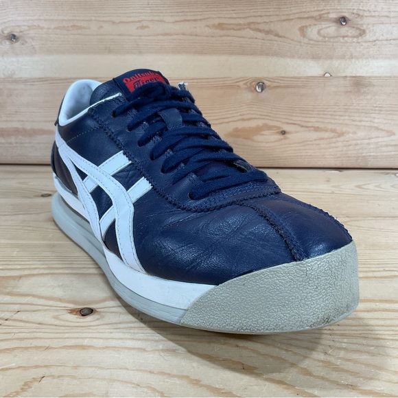Onitsuka Tiger by Asics Other - Asics Onitsuka Tiger EX Corsair Sneaker
1183A561
Leather
Men’s 9
Navy Blue White